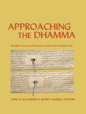 cover image of Approaching the Dhamma